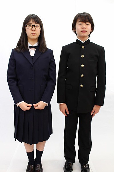 弘前高等学校制服　男女冬服